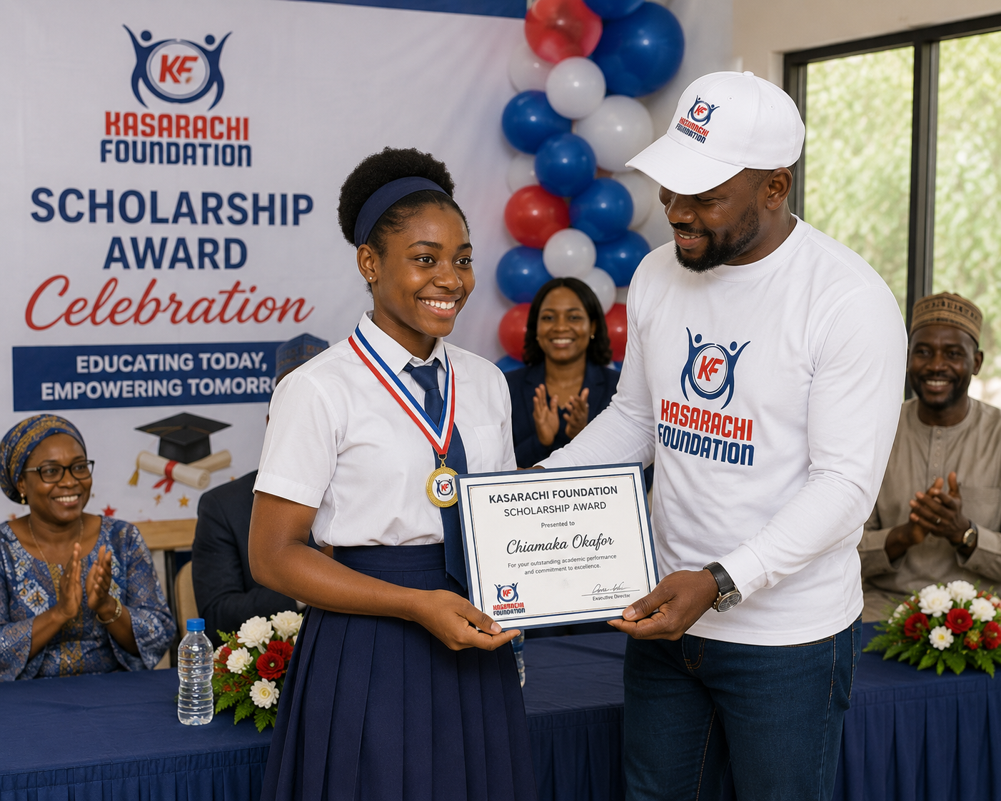 Scholarship award celebration for students
